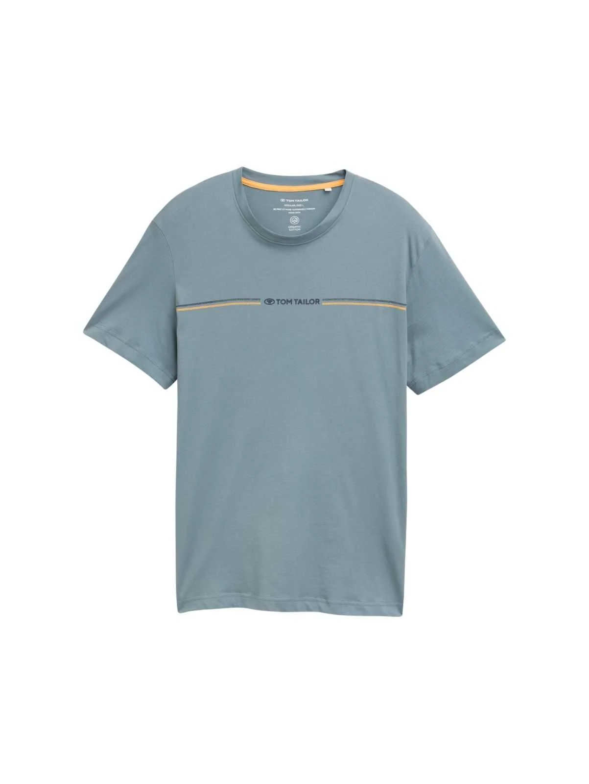 Tom Tailor - Printed Crewneck T-Shirt Tom Tailor - Printed Crewneck T-Shirt