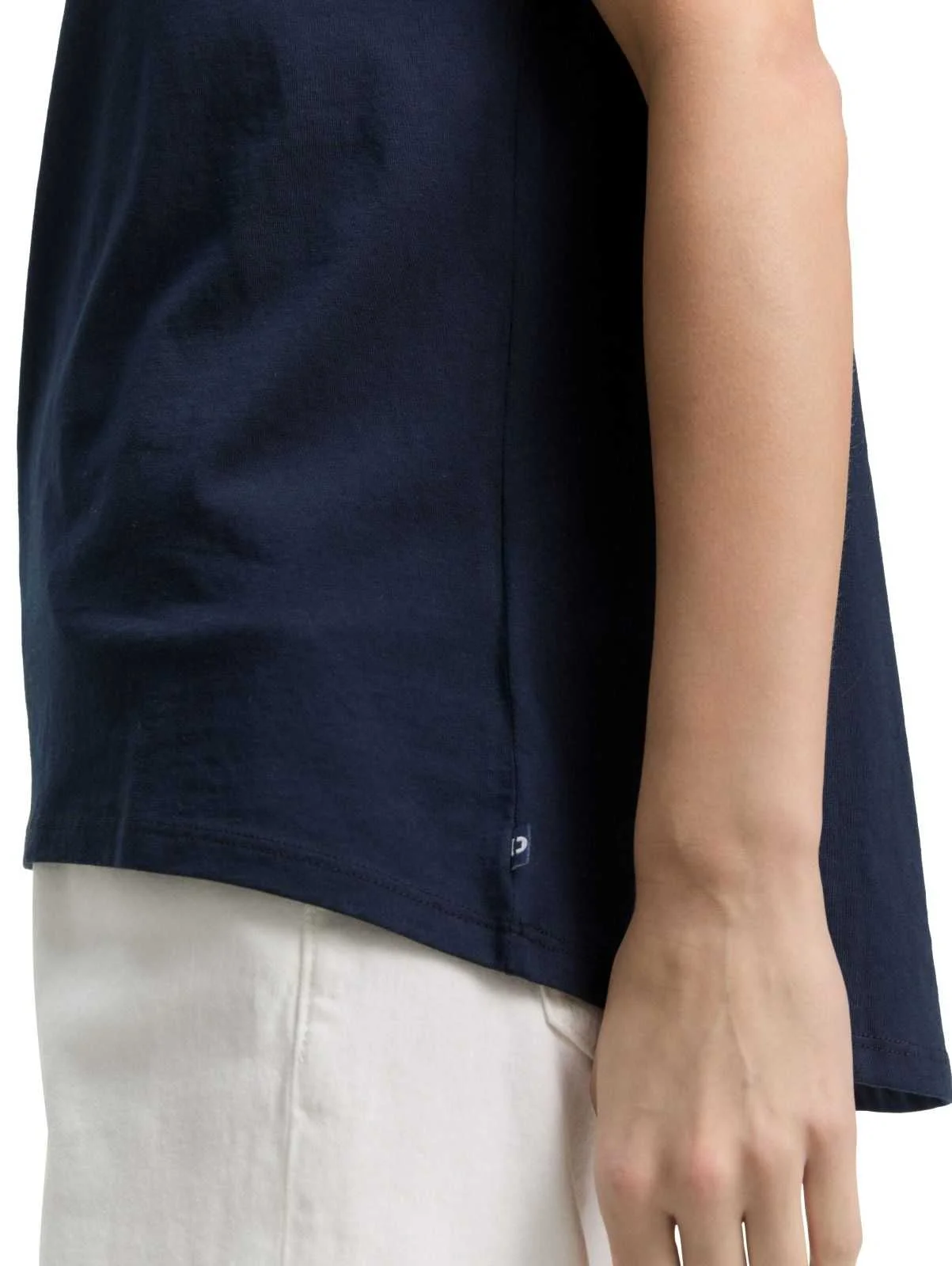Tom Tailor - Loose T-Shirt With High-Low Tom Tailor - Loose T-Shirt With High-Low