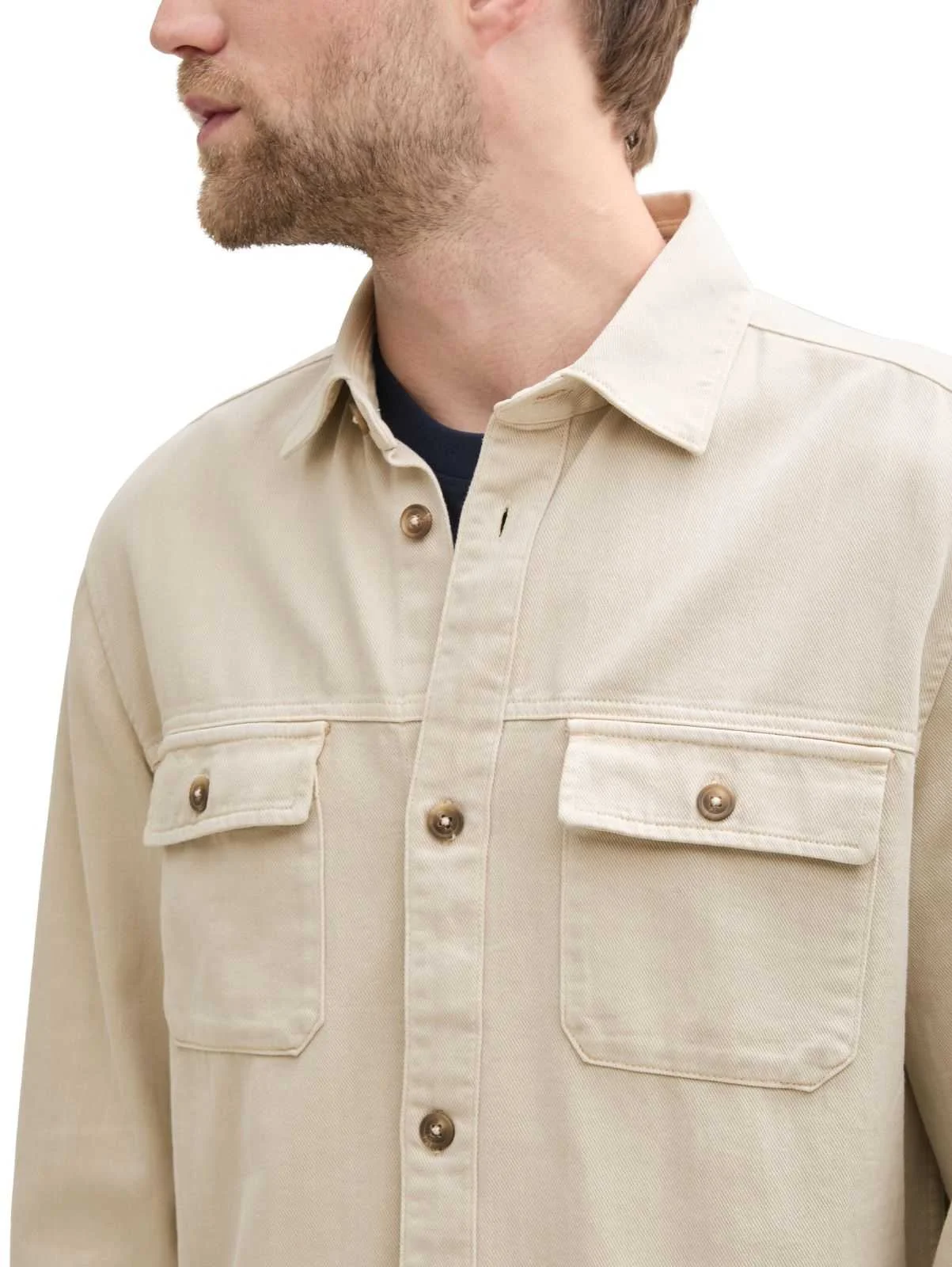 Tom Tailor - Twill Overshirt Tom Tailor - Twill Overshirt