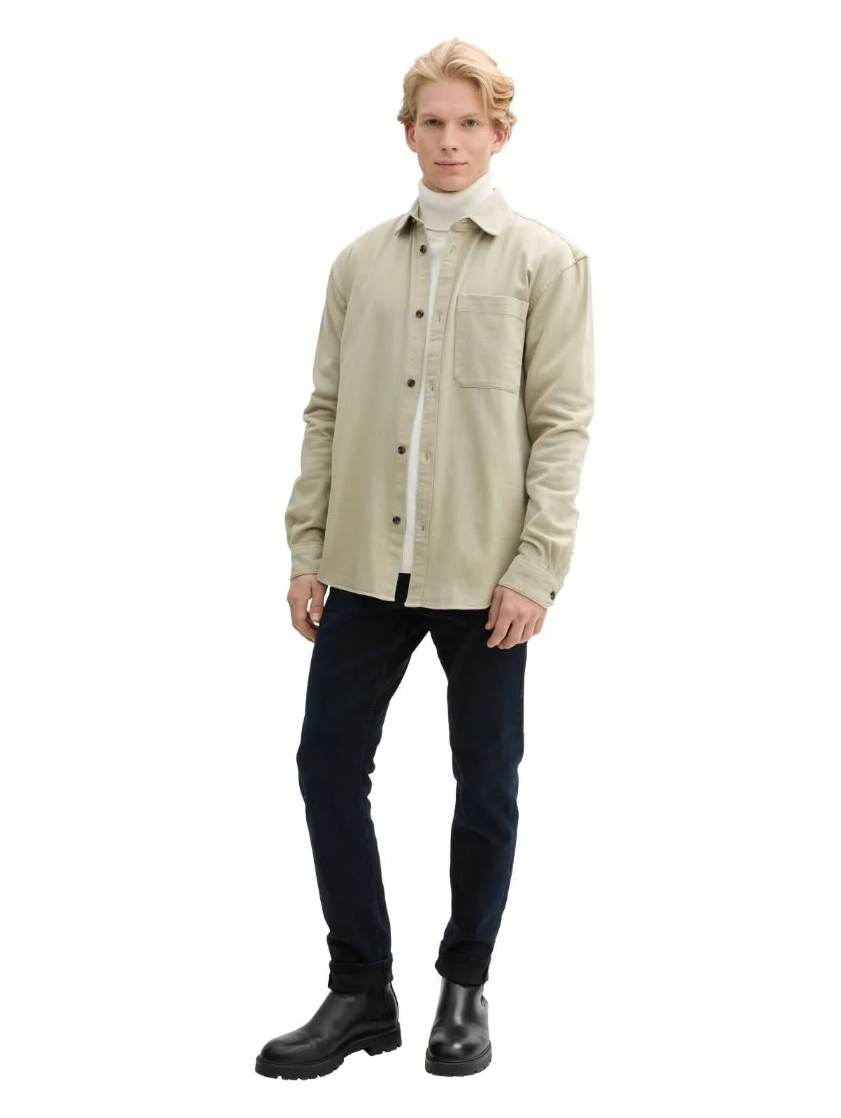 Tom Tailor - Relaxed Garment Dye Shirt Tom Tailor - Relaxed Garment Dye Shirt