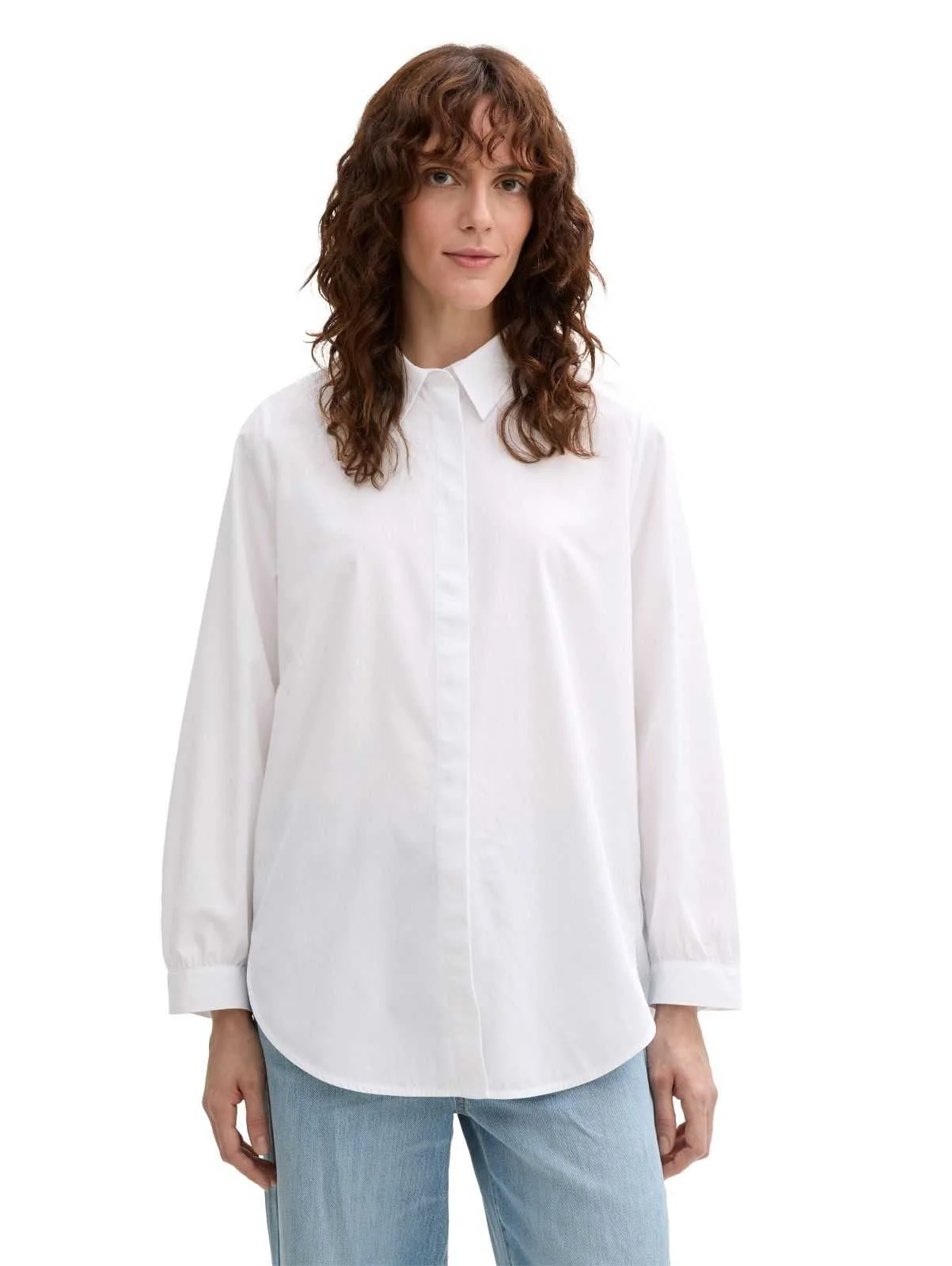 Tom Tailor - Blouse Feminine Poplin... Tom Tailor - Blouse Feminine Poplin...