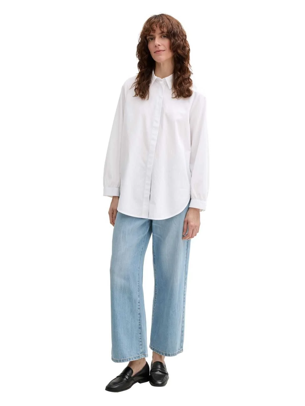 Tom Tailor - Blouse Feminine Poplin... Tom Tailor - Blouse Feminine Poplin...