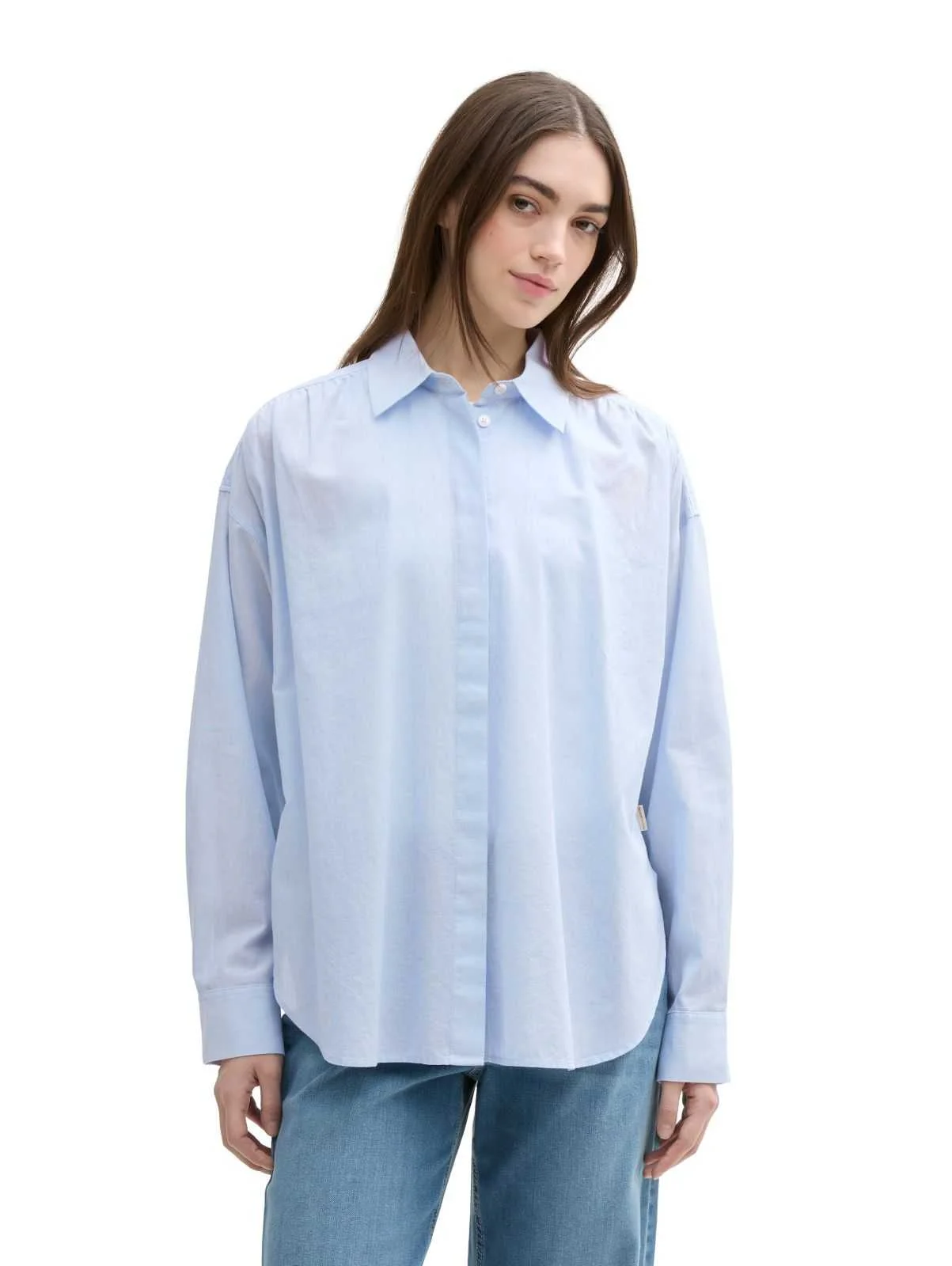 Tom Tailor - Loose Chambray Shirt Tom Tailor - Loose Chambray Shirt