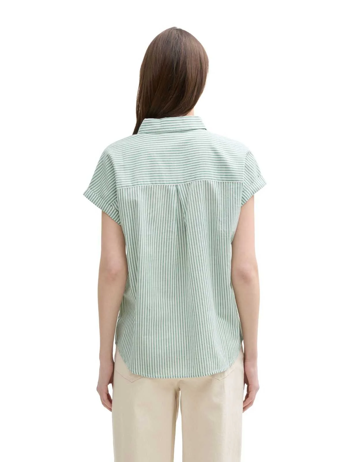 Tom Tailor - Striped Shortsleeve Shirt Tom Tailor - Striped Shortsleeve Shirt