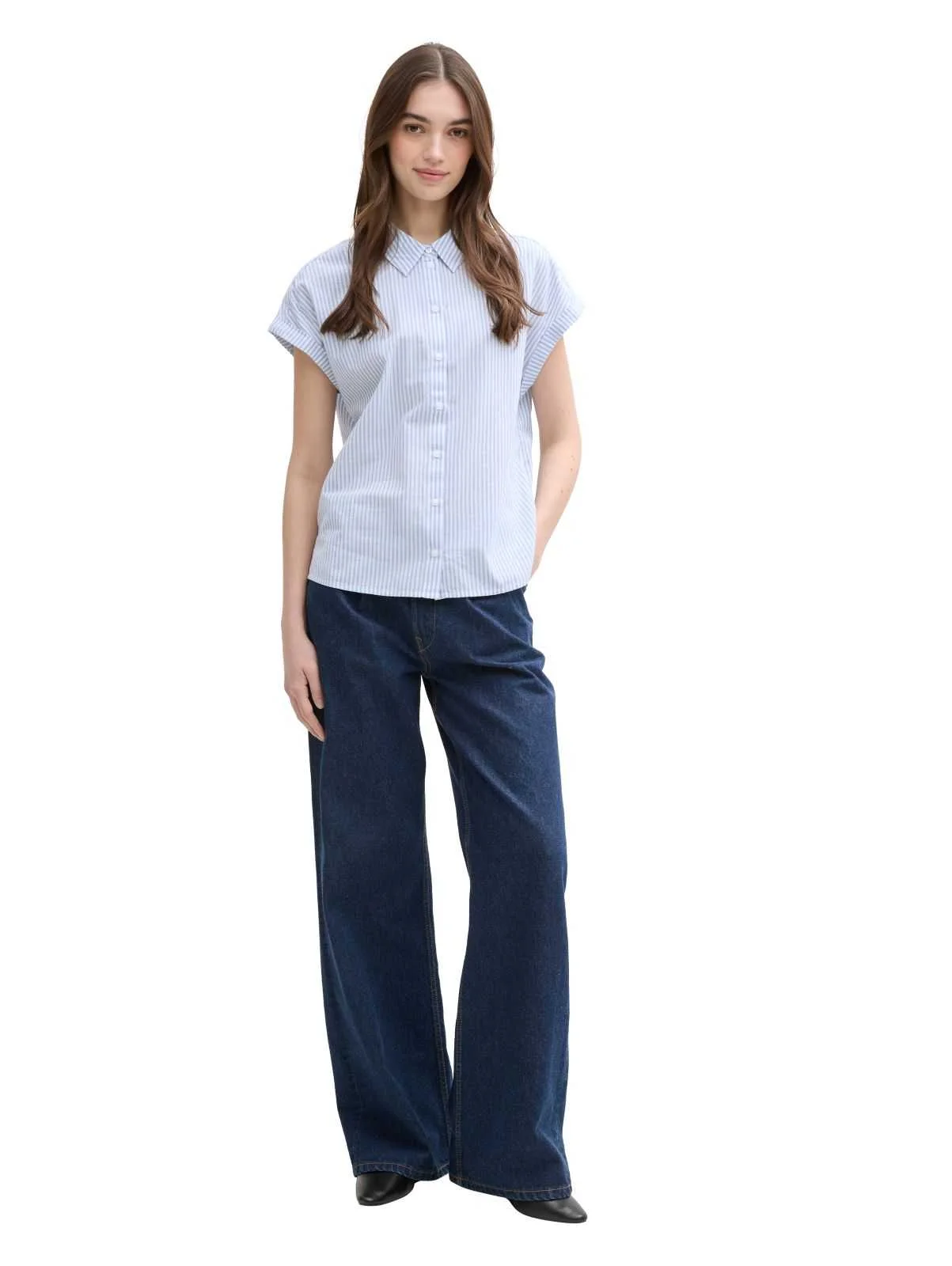 Tom Tailor - Striped Shortsleeve Shirt Tom Tailor - Striped Shortsleeve Shirt