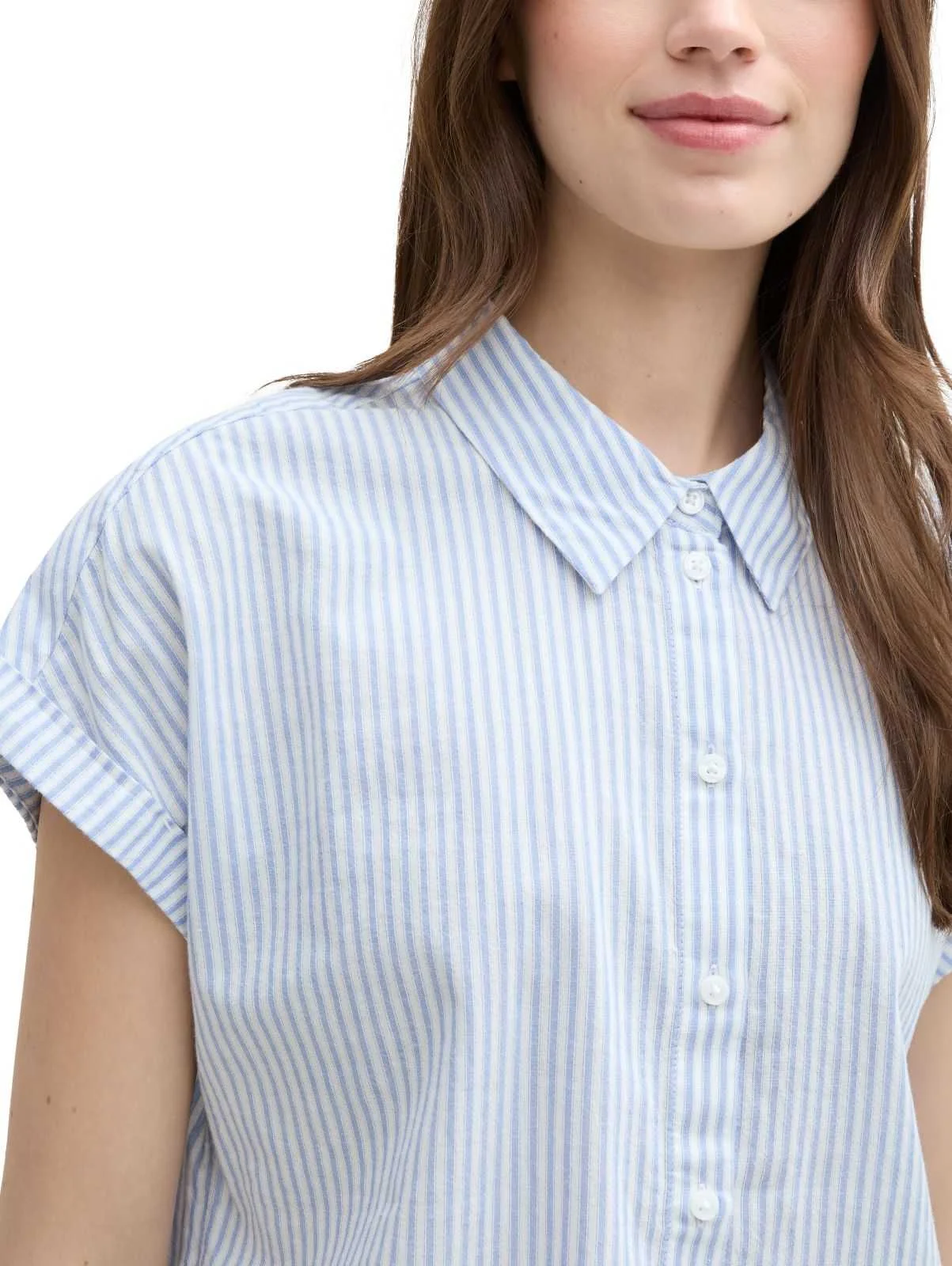 Tom Tailor - Striped Shortsleeve Shirt Tom Tailor - Striped Shortsleeve Shirt