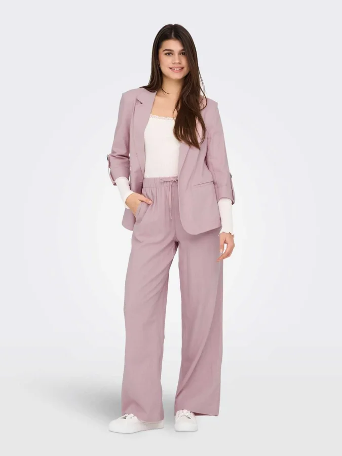 ONLY - ONLCARO MW LINEN BL... 2