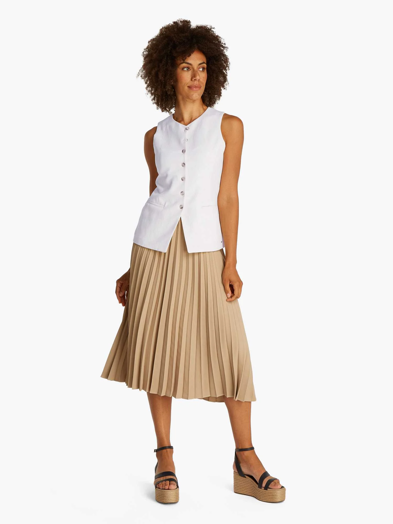 Tommy Hilfiger - LINEN MIX SLIM... Tommy Hilfiger - LINEN MIX SLIM...