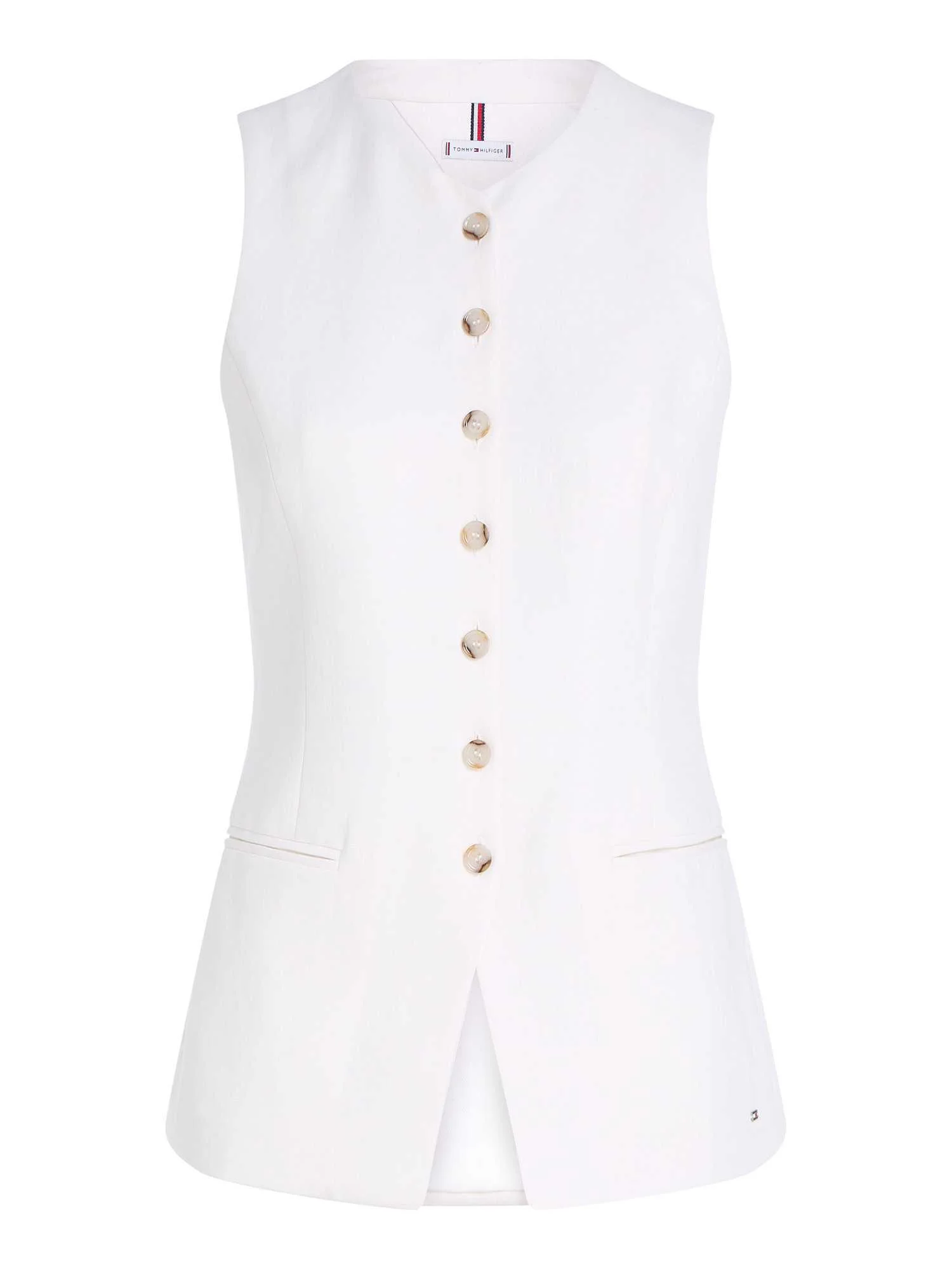 Tommy Hilfiger - LINEN MIX SLIM... Tommy Hilfiger - LINEN MIX SLIM...