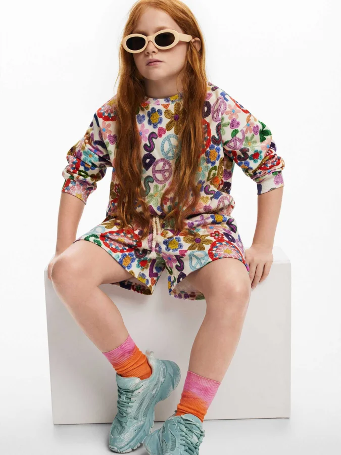 DESIGUAL - Hippie print pants 2