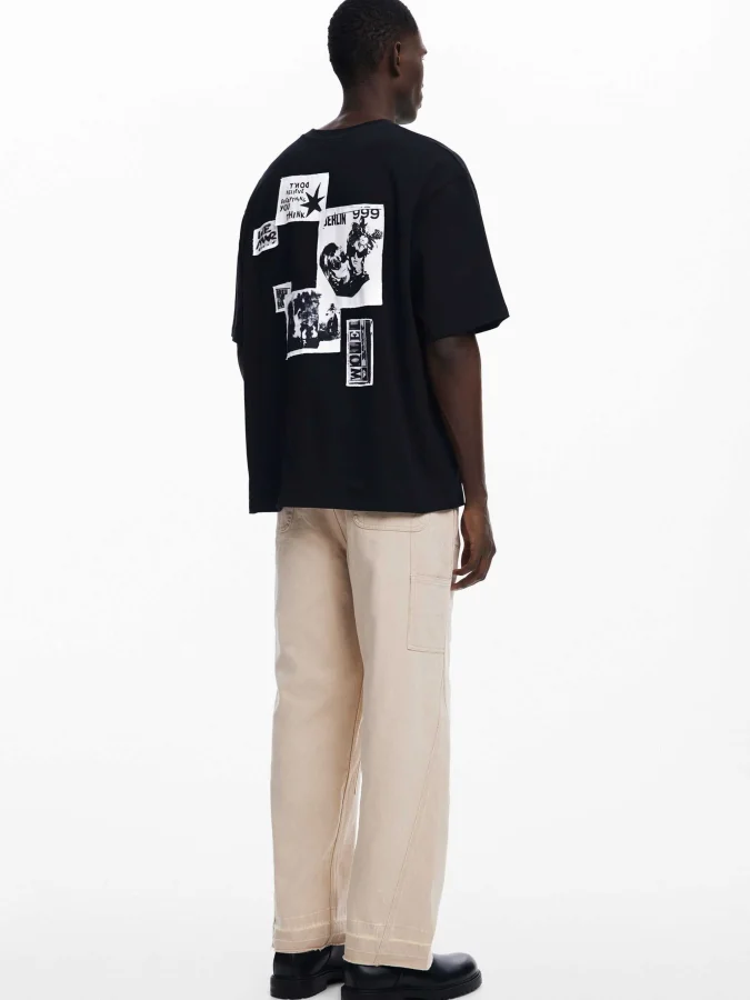 DESIGUAL - Collage T-shirt 2
