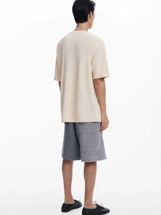 DESIGUAL - Checkered T-shirt 2