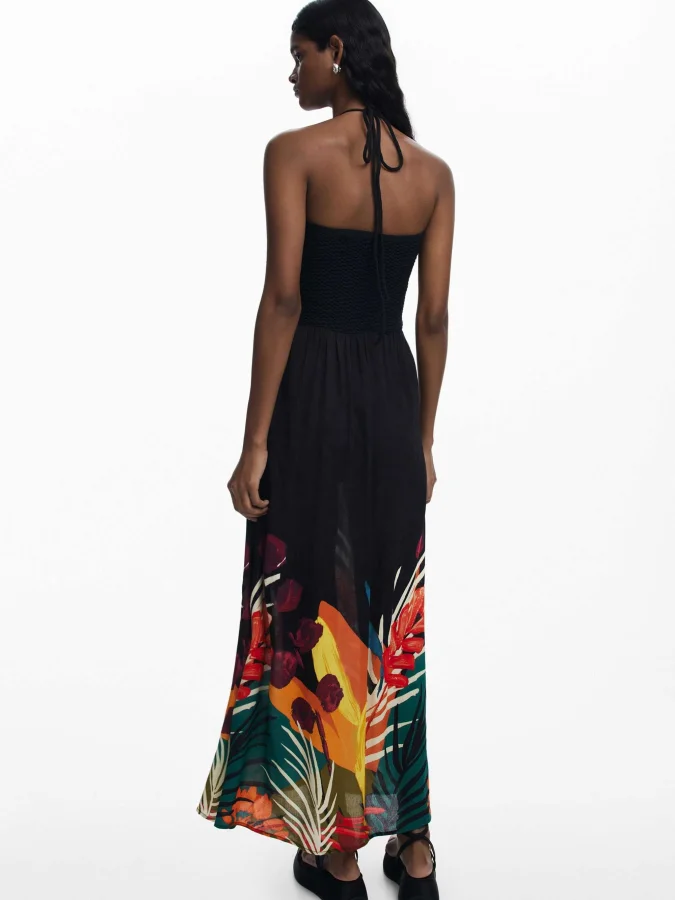 DESIGUAL - Tropical maxi dress 2