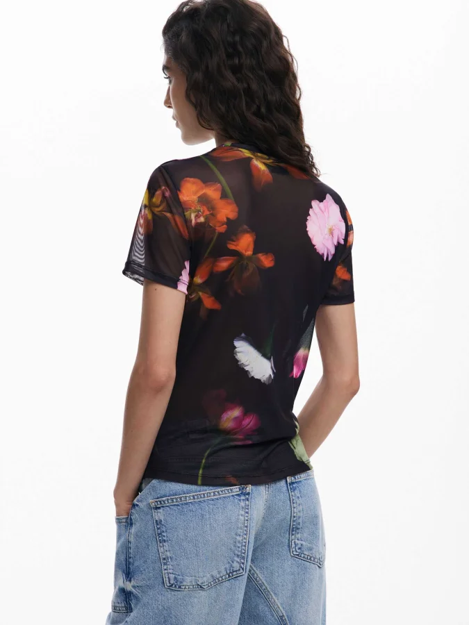 DESIGUAL - Printed tulle... 2