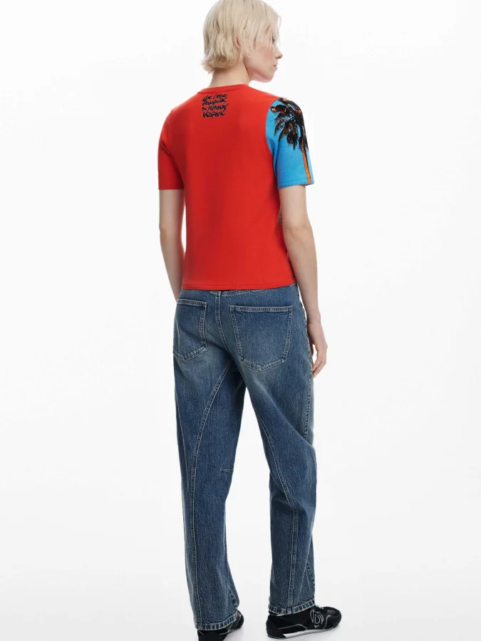 DESIGUAL - T-shirt designed... 2