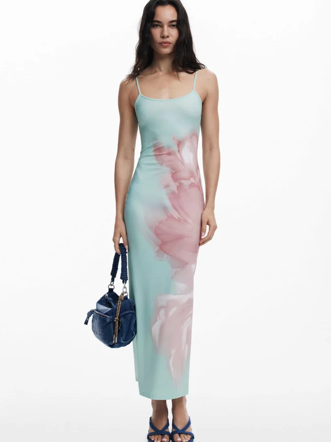 DESIGUAL - Floral midi dress