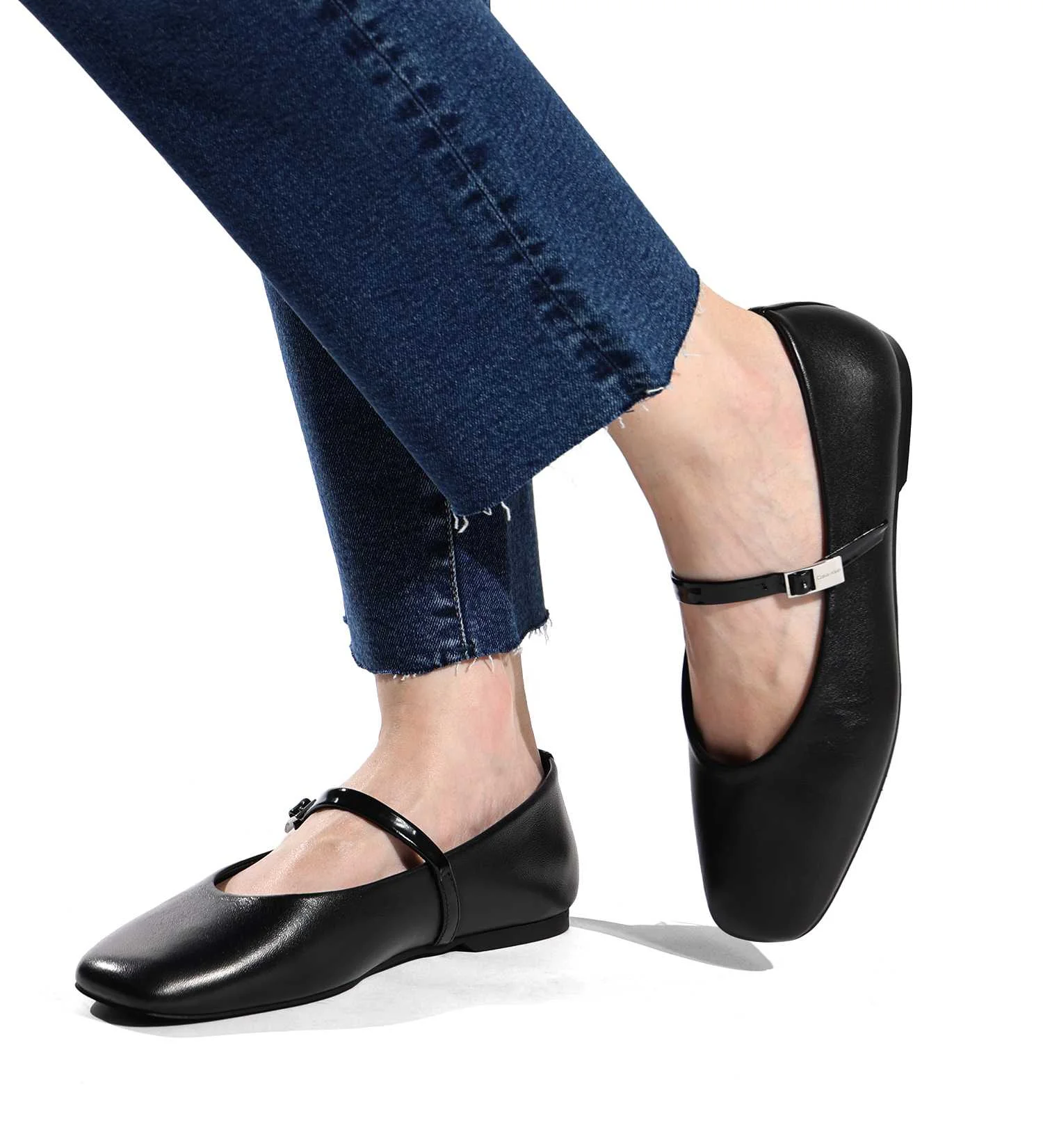 CALVIN KLEIN - BALLERINA NEW BUCKLE -... CALVIN KLEIN - BALLERINA NEW BUCKLE -...