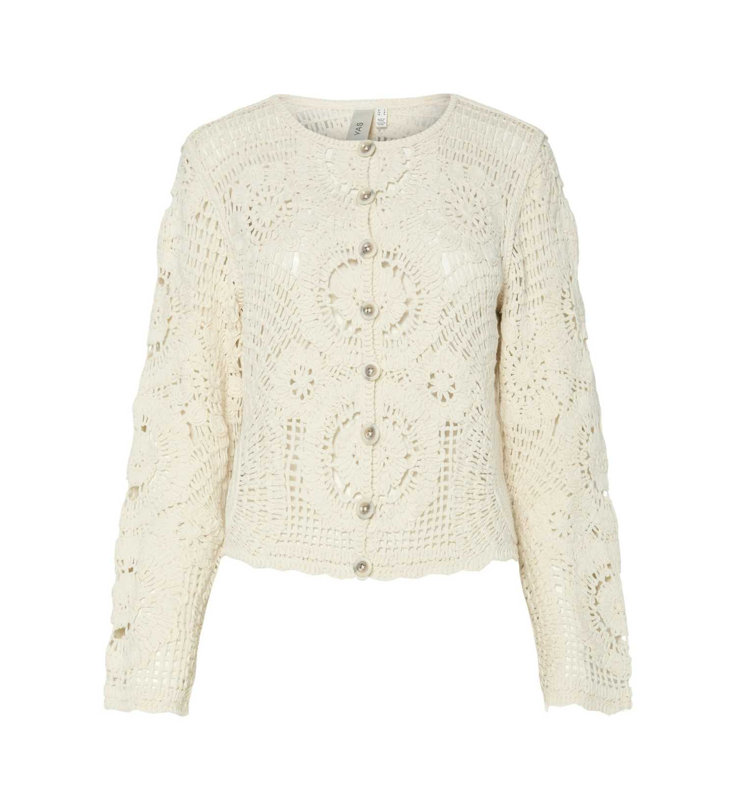 VILA Vimerinda Gehaakt Vest Met Lange Mouwen - Stijlvolle Dames Cardigan