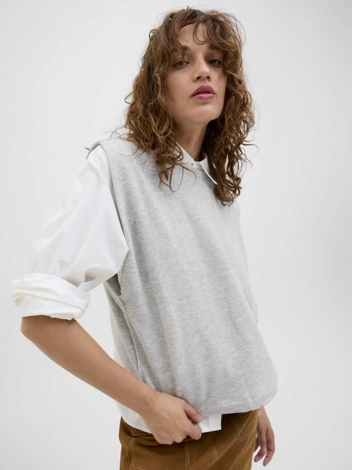 JJXX - JXVICKY RLX SLEEVELESS CREW SWT JJXX - JXVICKY RLX SLEEVELESS CREW SWT