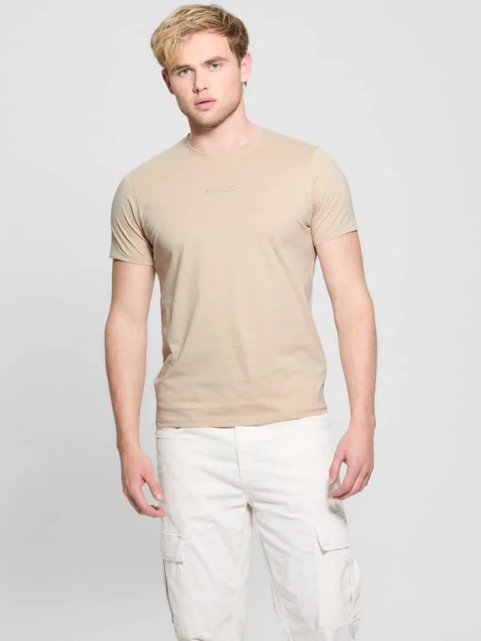 GUESS - SS GUESS EMB PIMA CREW