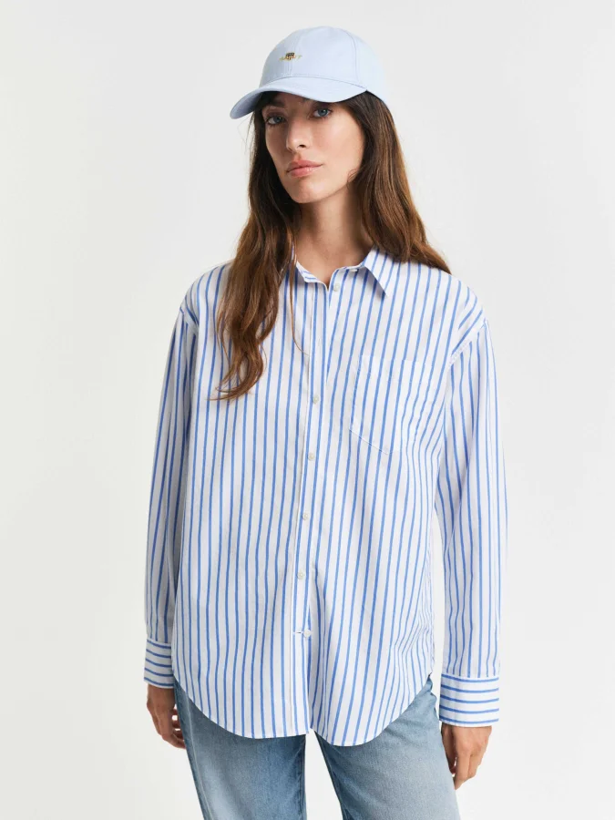 GANT - Relaxed Fit Striped...