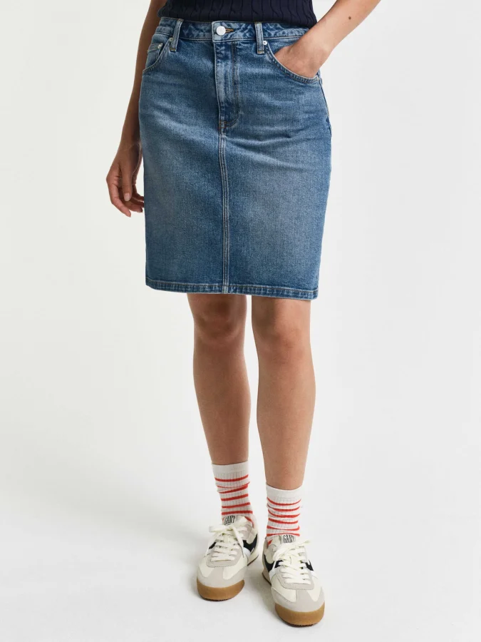 GANT - Short Denim Skirt