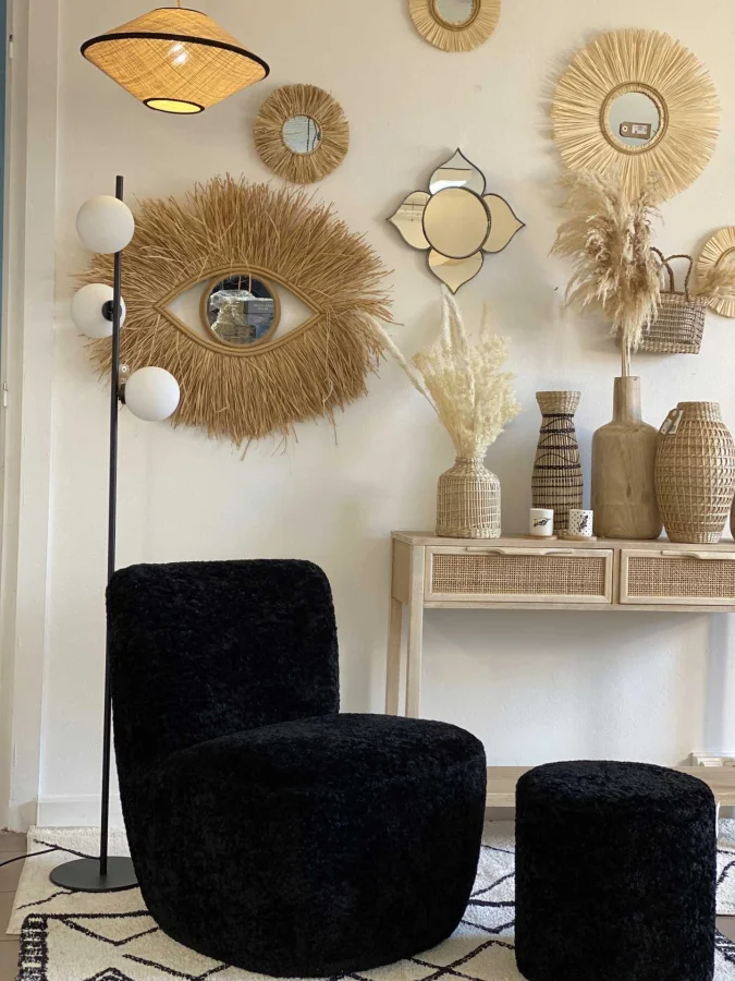 Opjet - Beige Mirror, 44 CM 2