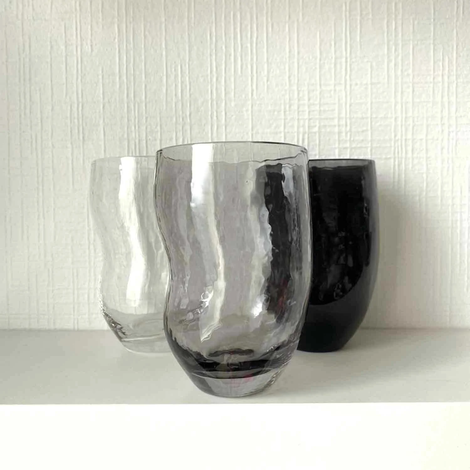 Opjet - Grey Water Glass, 7 x 11 CM Opjet - Grey Water Glass, 7 x 11 CM