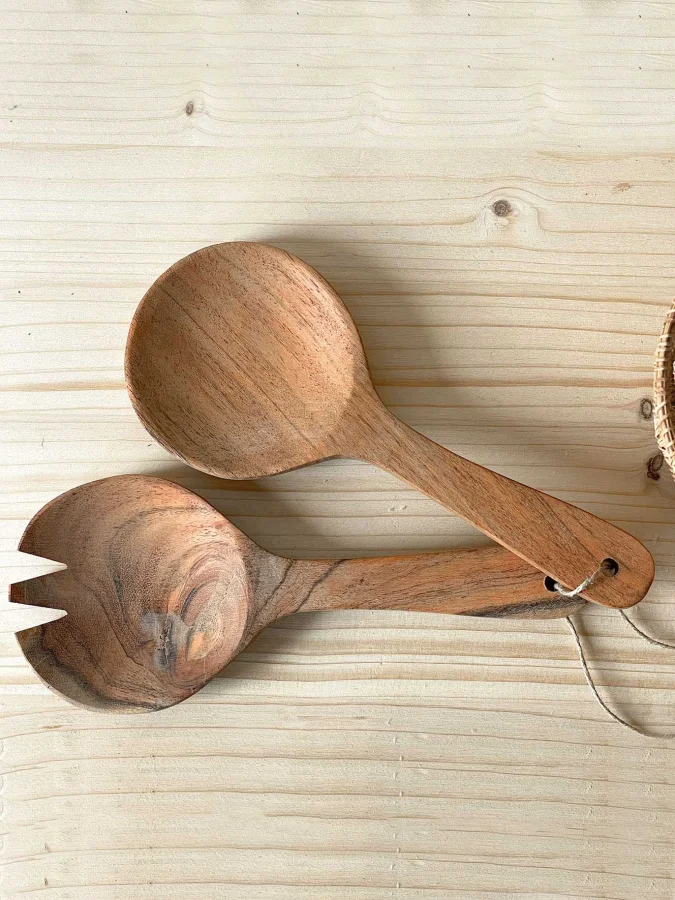 Opjet - Brown Salad Spoon &... 2