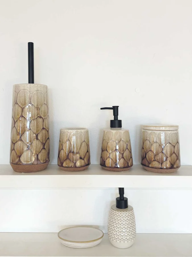 Opjet - Beige Jar, 9 x 11.2 CM 2