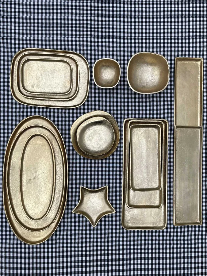 Opjet - Gold Tray, 34 x 25... 2