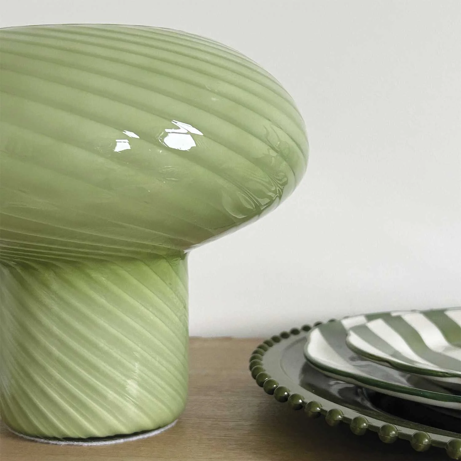 Opjet - თეფშის დასადები, მწვანე, 33 სმ Opjet - თეფშის დასადები, მწვანე, 33 სმ