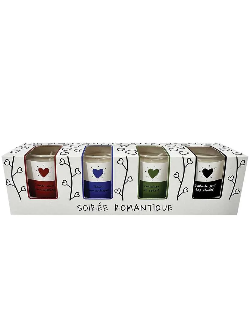 Opjet - Candle, 5.2 x 6.2 CM, 4pcs Opjet - Candle, 5.2 x 6.2 CM, 4pcs