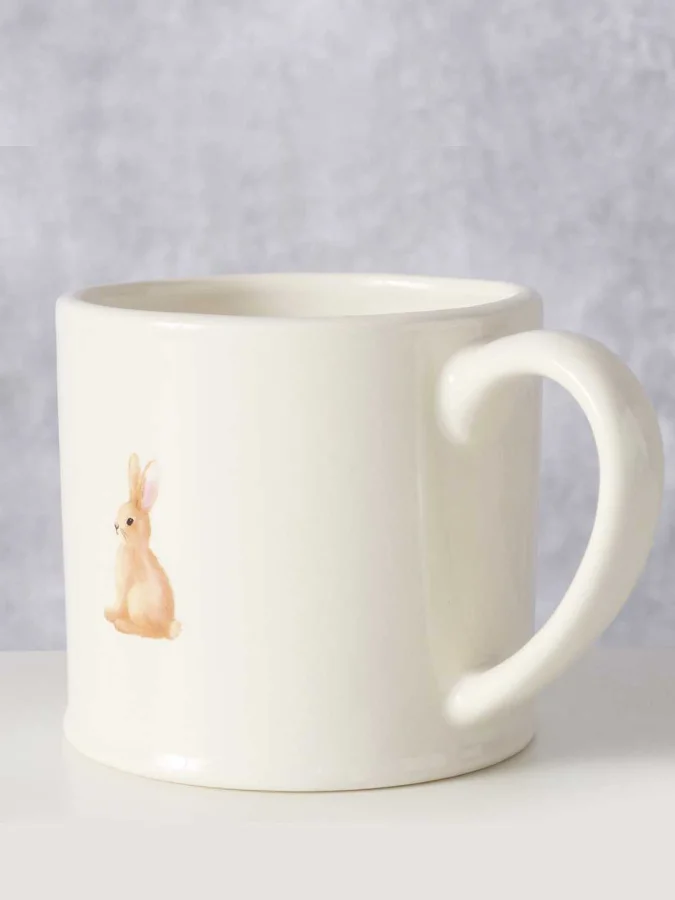 Boltze - White Tea Cup, 9 CM