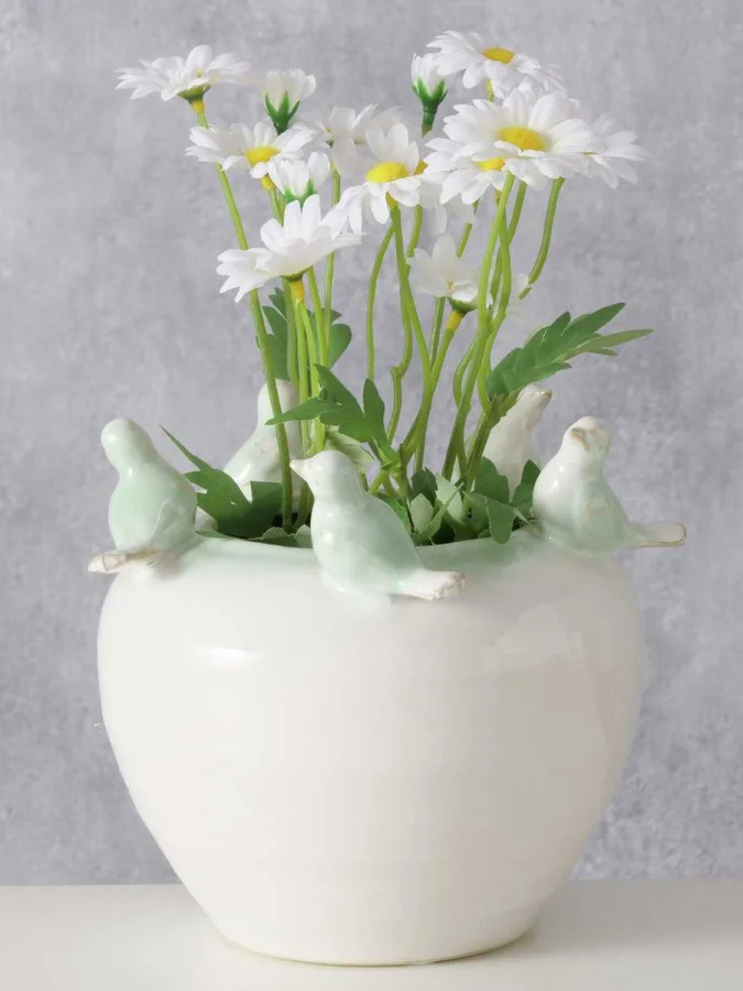 Boltze - თეთრი ლარნაკი, 17 სმ