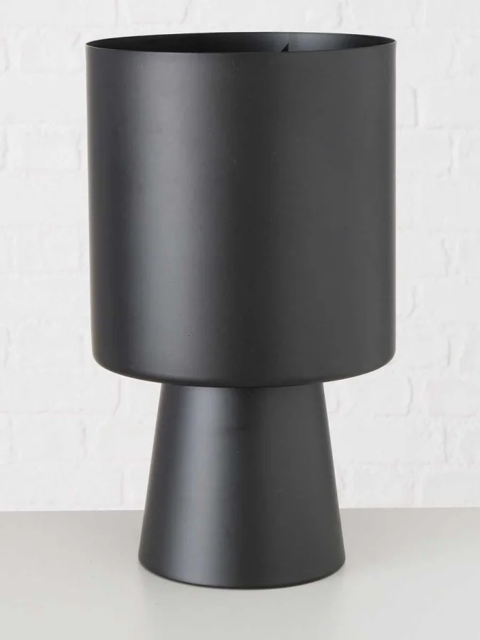 Boltze - Black Flower Pot,...