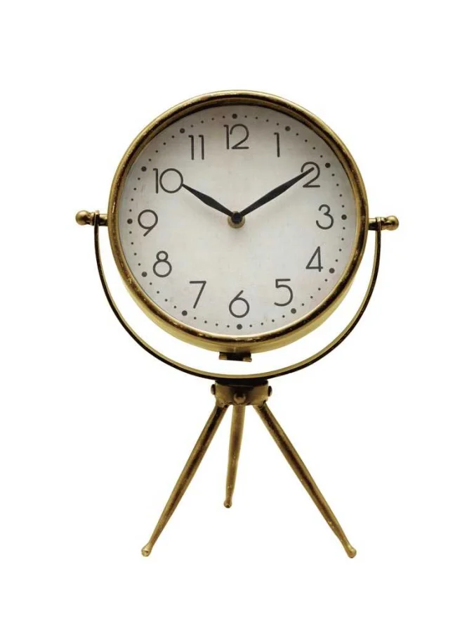 Chehoma - Gold Table Clock,... 2