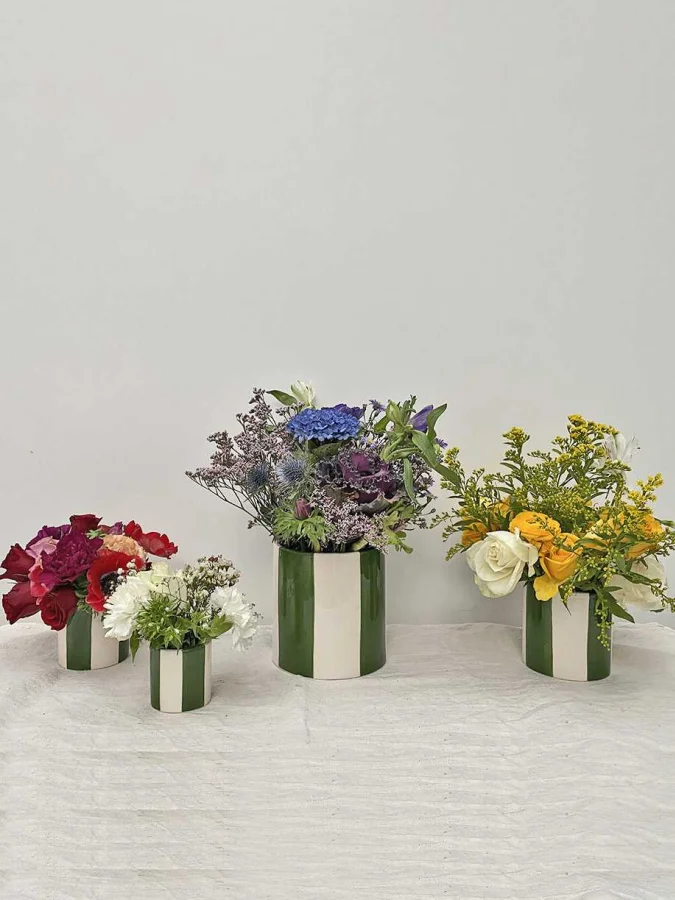 Opjet - Green Flower Pot,... 2