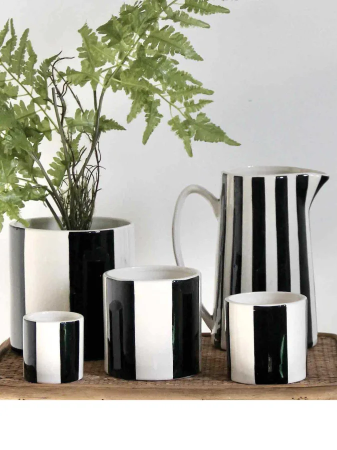 Opjet - Black Flower Pot,... 2