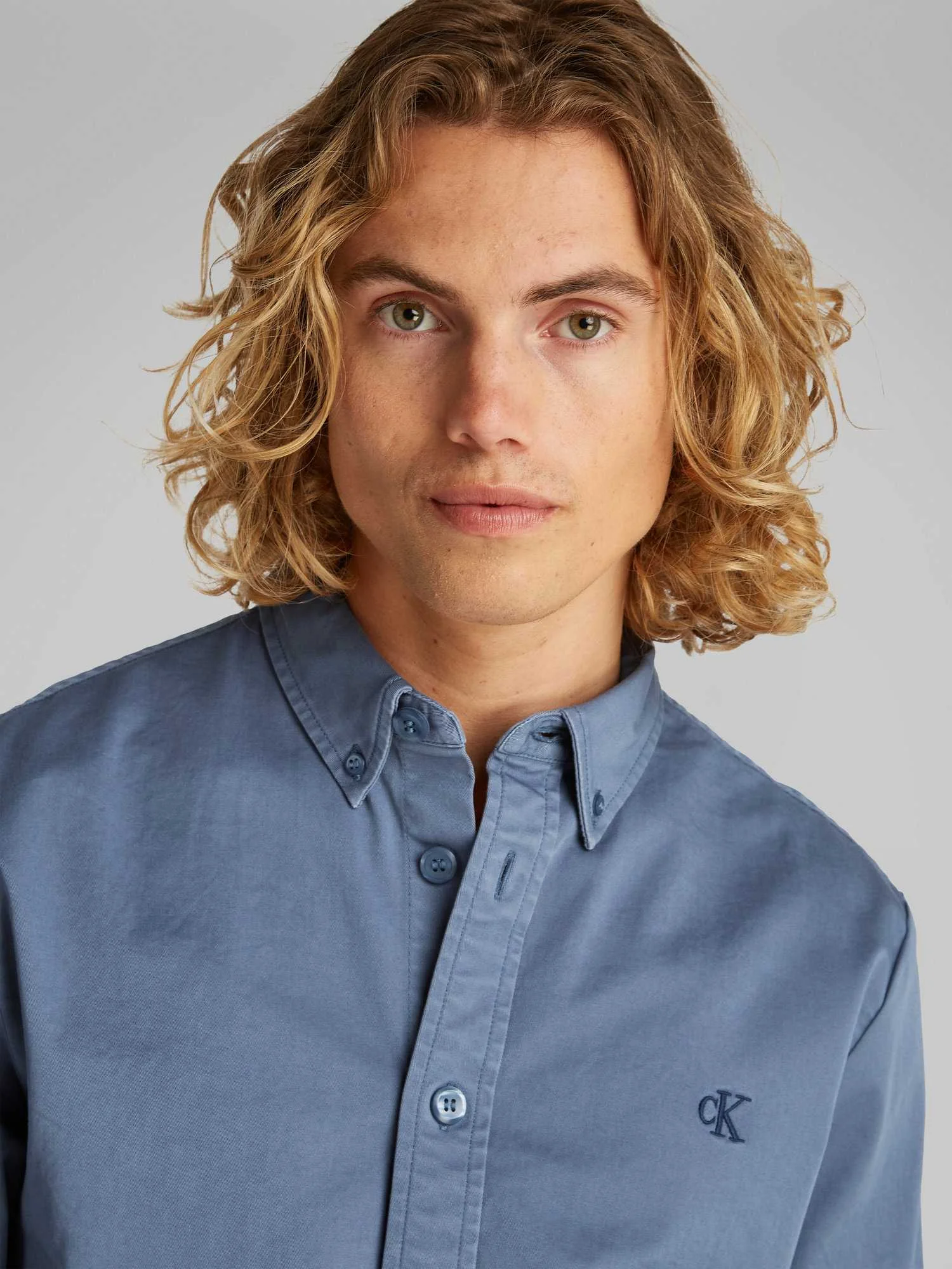 CALVIN KLEIN JEANS - GARMENT DYE... CALVIN KLEIN JEANS - GARMENT DYE...