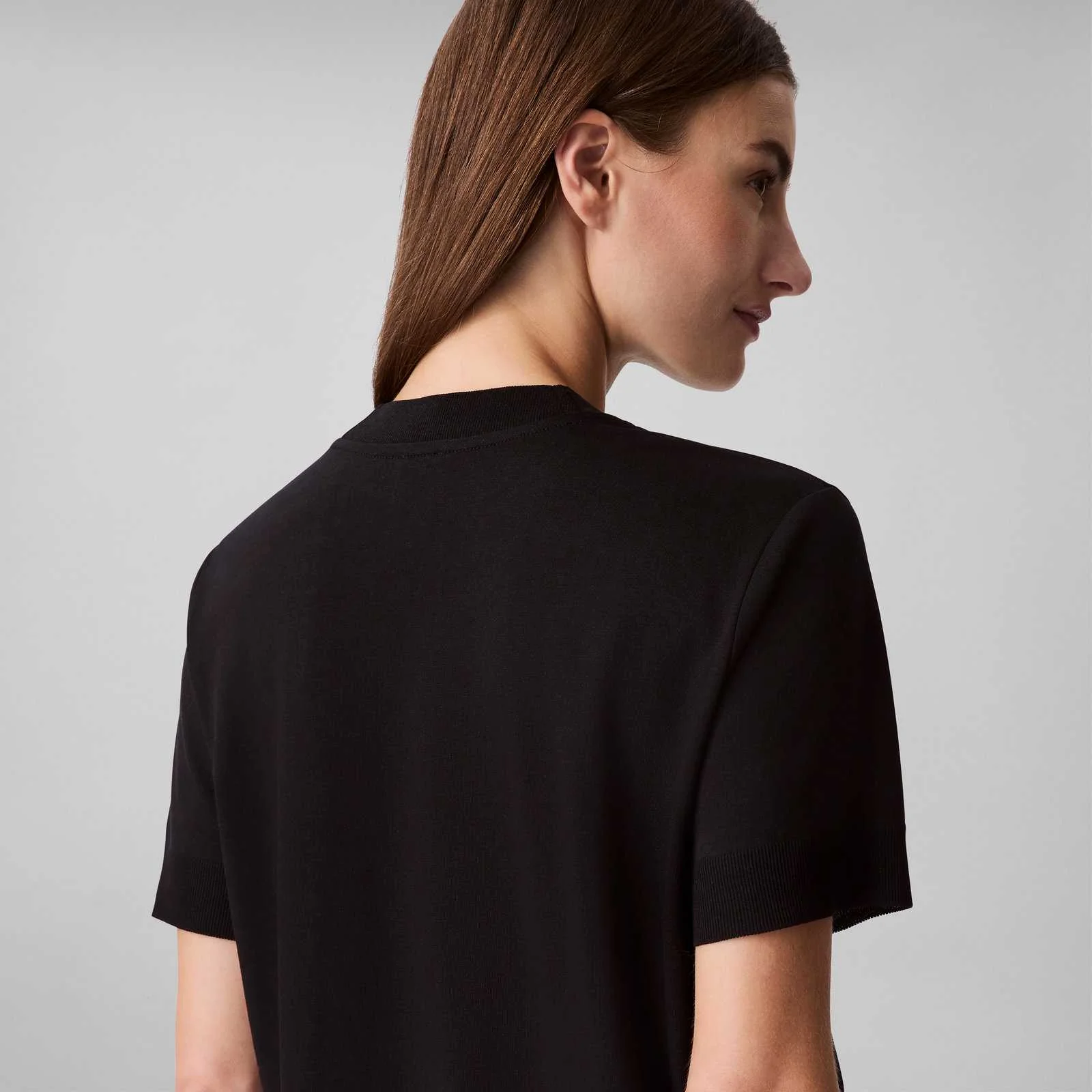 CALVIN KLEIN - SS Slk Tch Fn Knt Mc CALVIN KLEIN - SS Slk Tch Fn Knt Mc