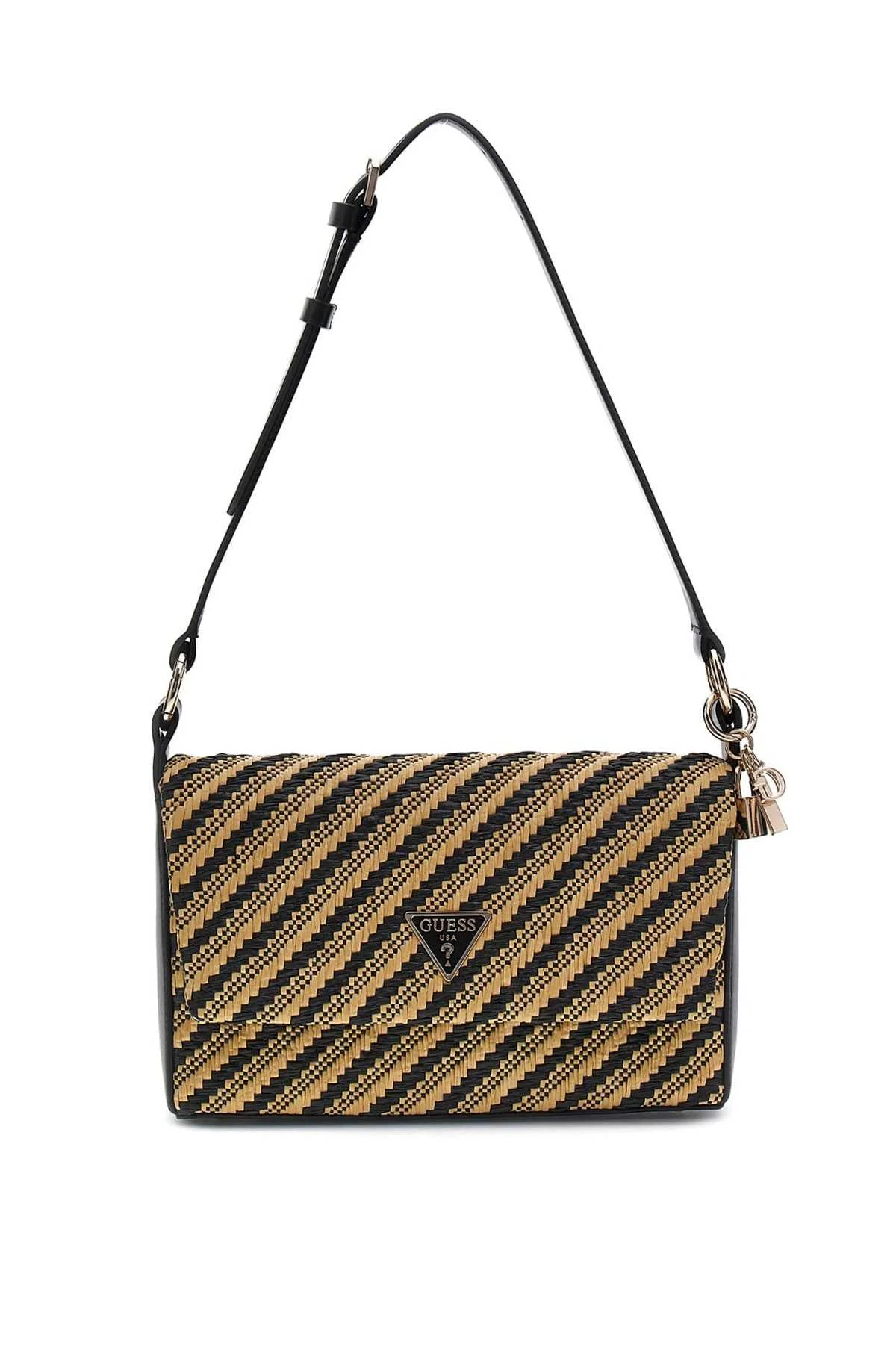 GUESS - SIMONA FLAP SHOULDER BAG GUESS - SIMONA FLAP SHOULDER BAG
