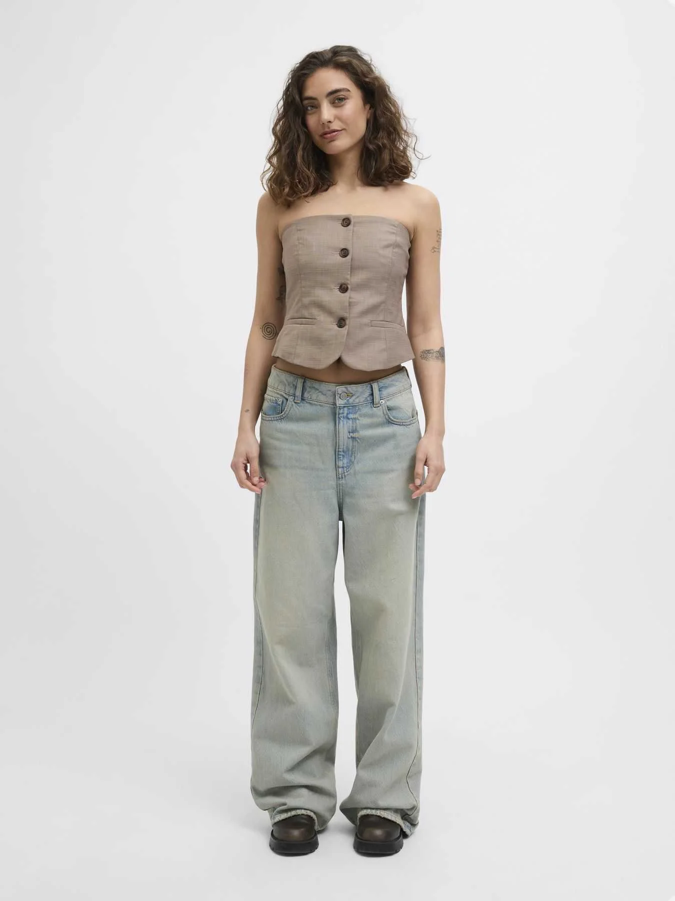 JJXX - JXLELA OFF SHOULDER WAISTCOAT TLR JJXX - JXLELA OFF SHOULDER WAISTCOAT TLR