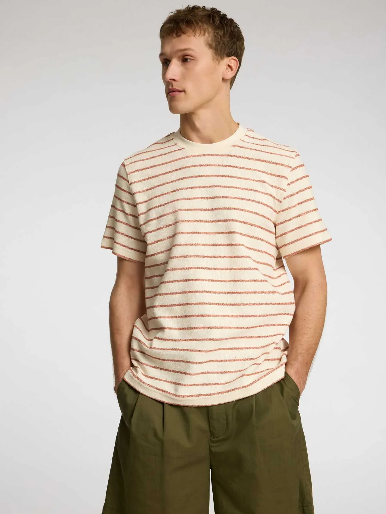 SELECTED MEN - SLHDJANGO STRIPE SS... SELECTED MEN - SLHDJANGO STRIPE SS...