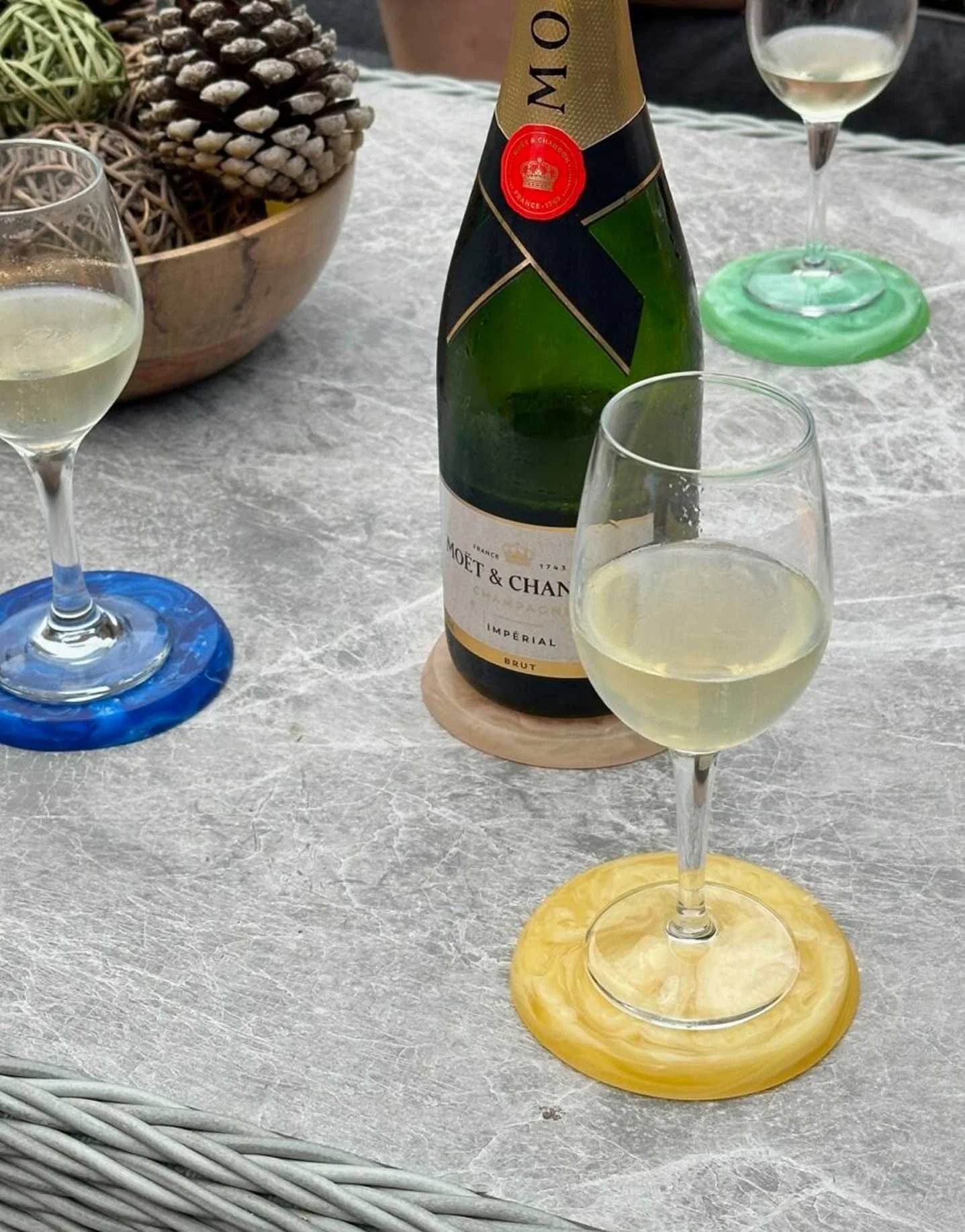 MÆGEN - Coaster, Brown, 10.5 CM MÆGEN - Coaster, Brown, 10.5 CM