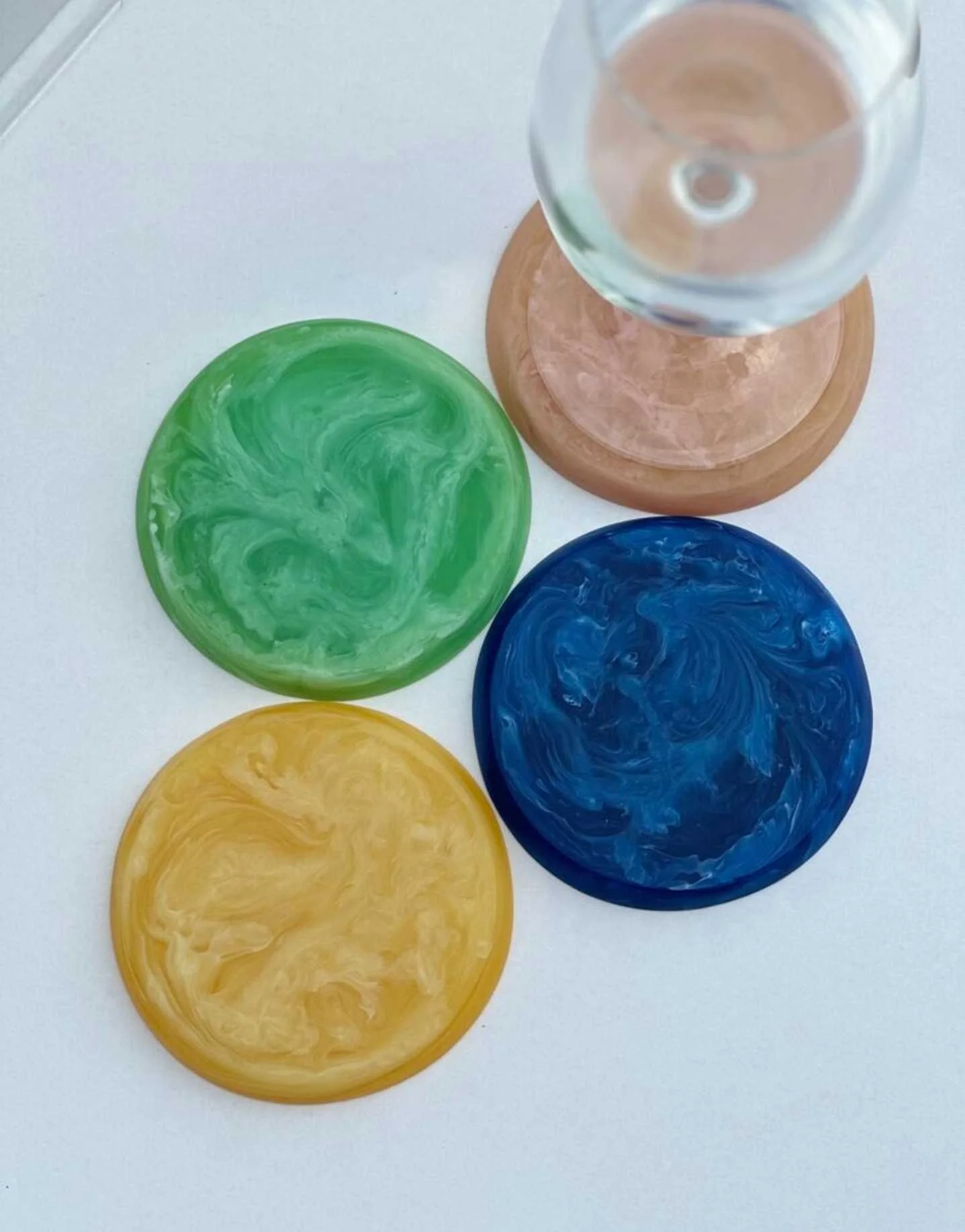 MÆGEN - Coaster, Blue, 10.5 CM MÆGEN - Coaster, Blue, 10.5 CM