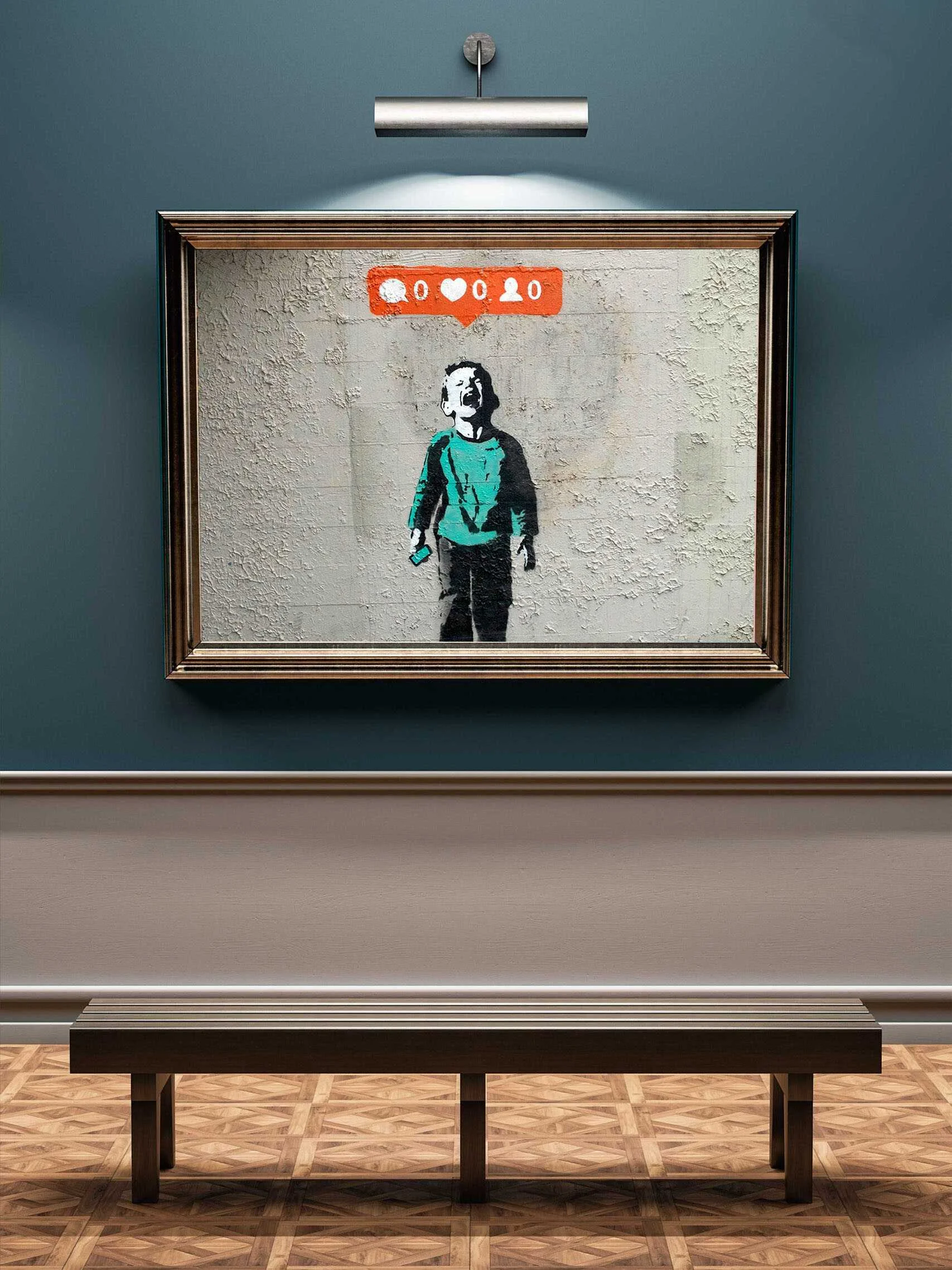 Blue Shaker - პოსტერი Banksy -... Blue Shaker - პოსტერი Banksy -...