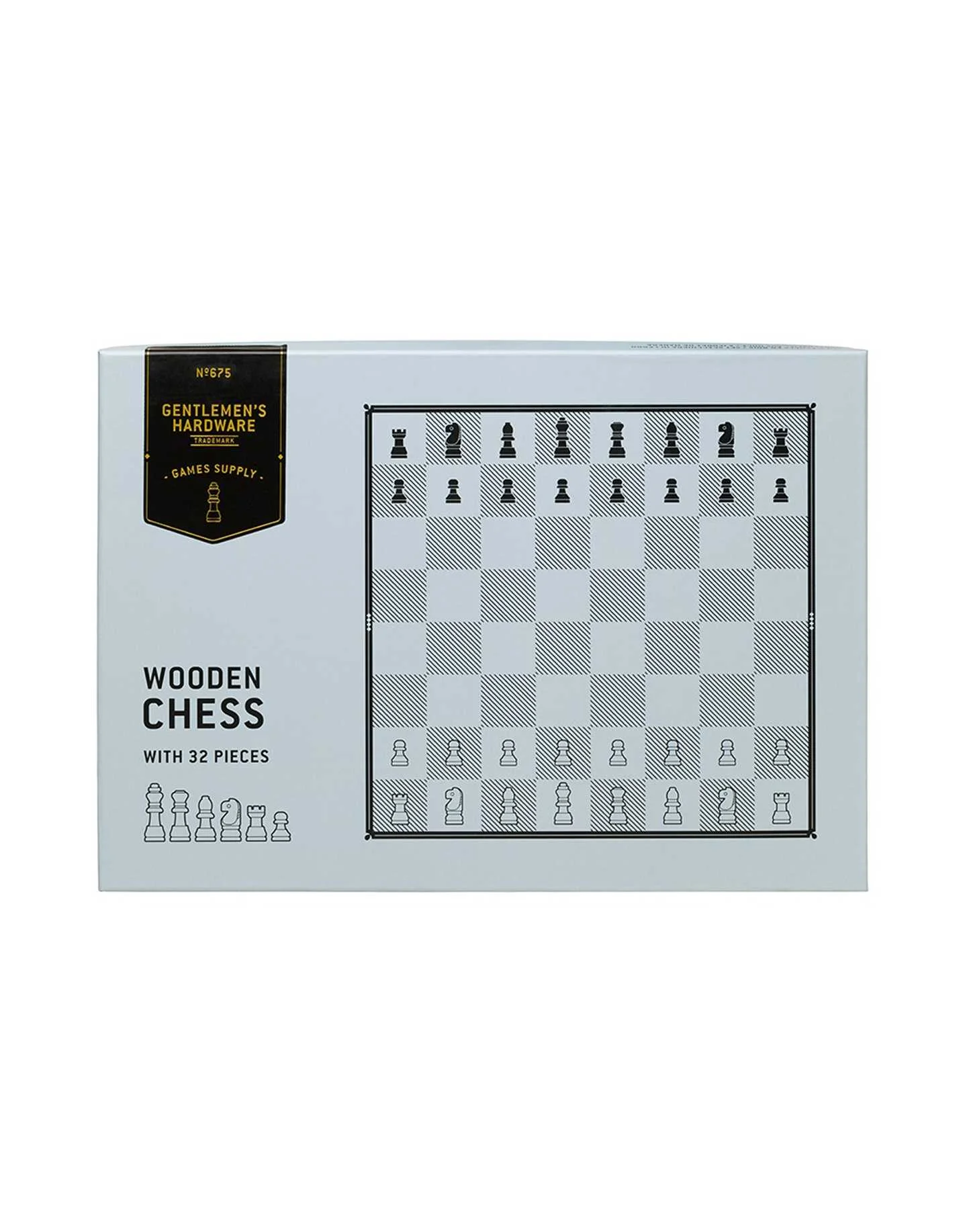 Gentlemen's Hardware - Chess, Wooden,... Gentlemen's Hardware - Chess, Wooden,...