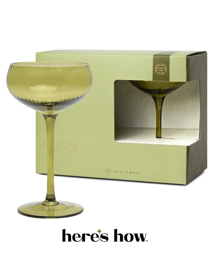 *The Lou Coupe Glass - Set...