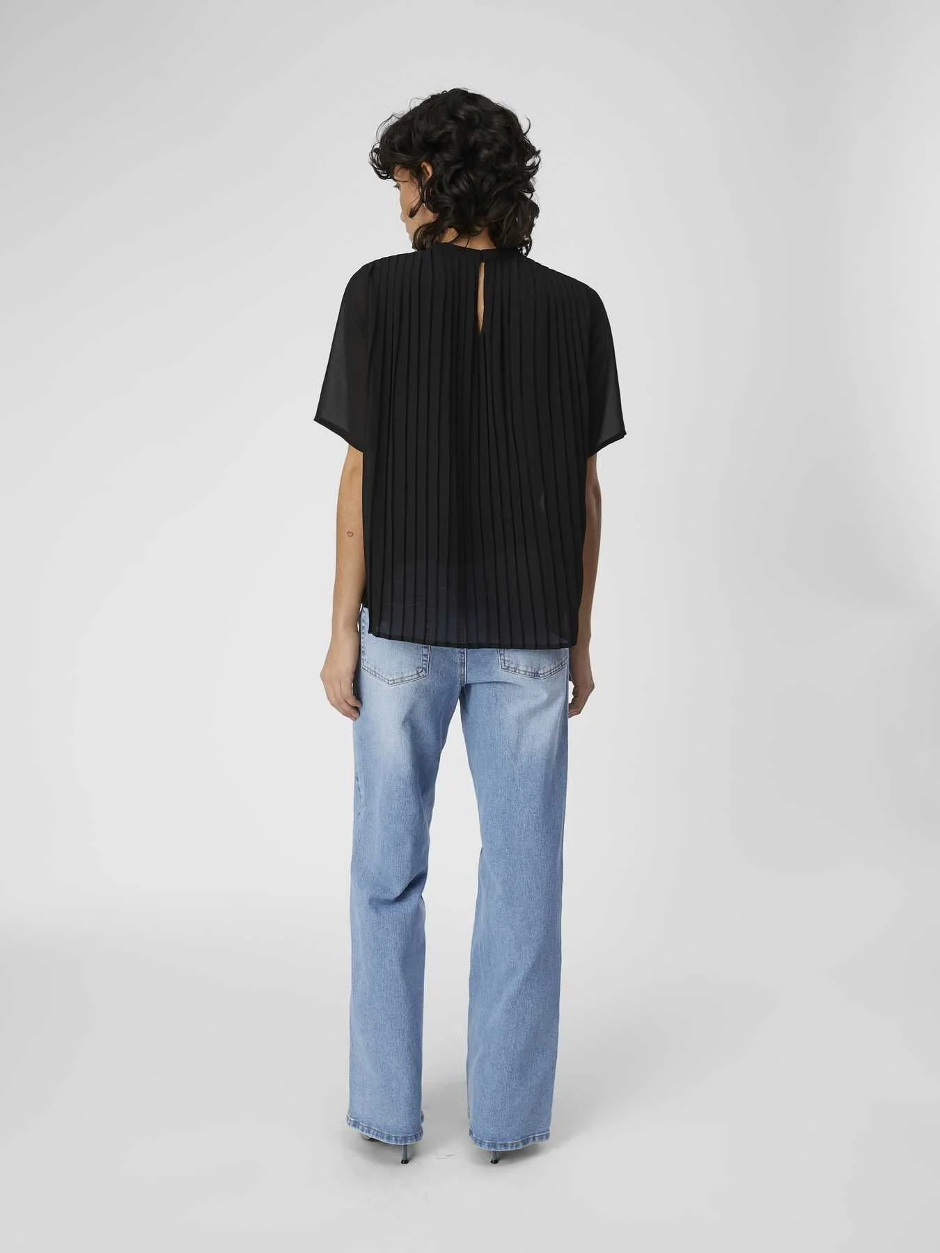 OBJECT - OBJMILA 2/4 PLISSE TOP REP OBJECT - OBJMILA 2/4 PLISSE TOP REP